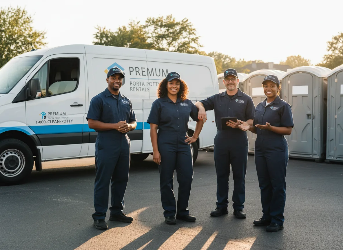 VIP Portable Toilets company in Lafferty, OH